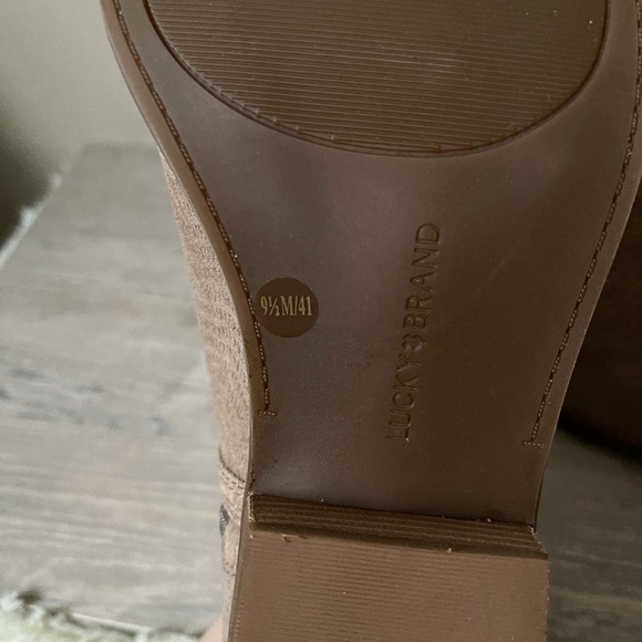 Lucky Brand Chevron Booties - Picture 5 of 6